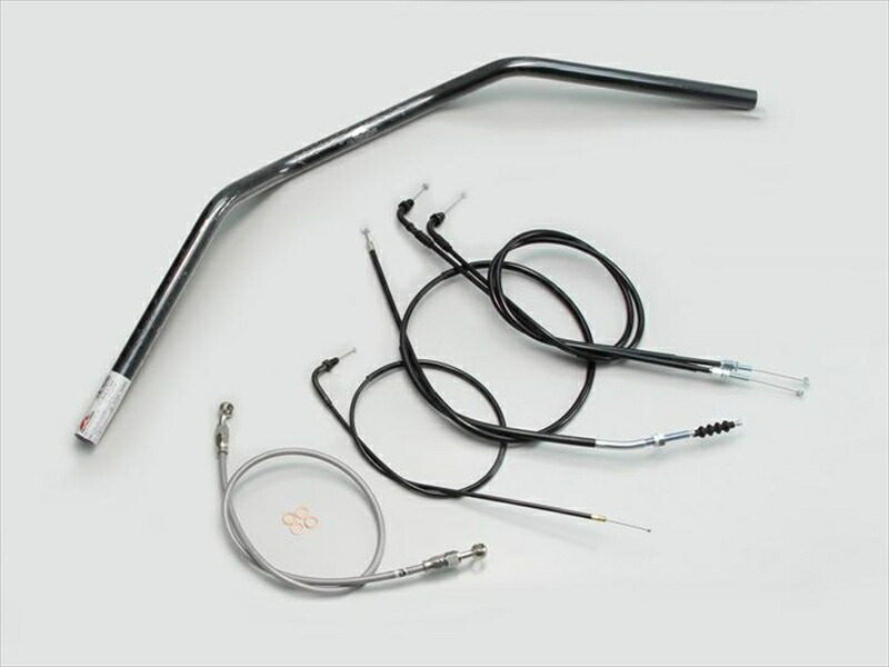 バイク用品 ハンドル ハリケーン HURRICANE トラッカーＬＯＷ ハンドルSET H016-043B 4936887197679 取寄品