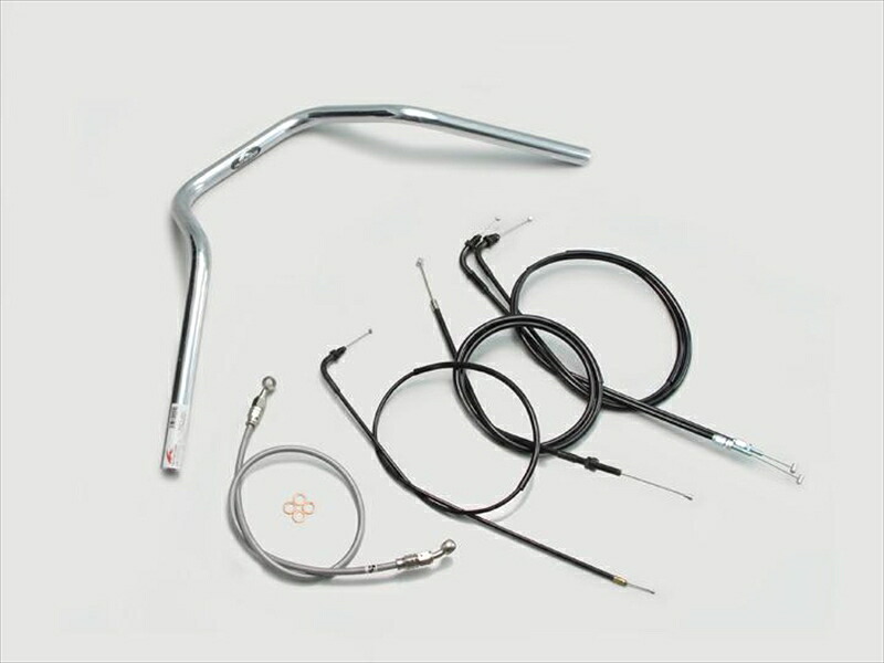 バイク用品 ハンドルハリケーン HURRICANE ナロー４型 ハンドルSETH012-048C 4936887544312取寄品｜バイク・バイク用品はとやグループ