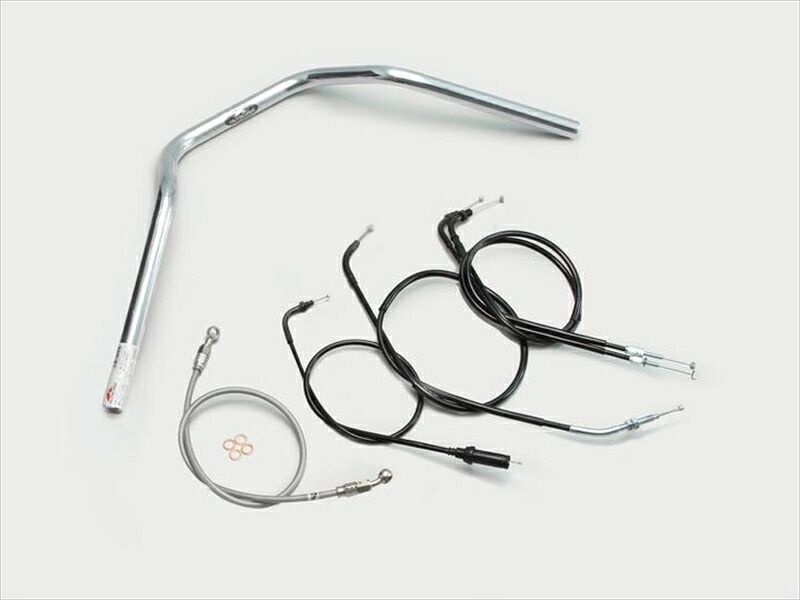 バイク用品 ハンドルハリケーン HURRICANE ナロー３型 ハンドルSETH014-047C 4936887650921取寄品｜バイク・バイク用品はとやグループ