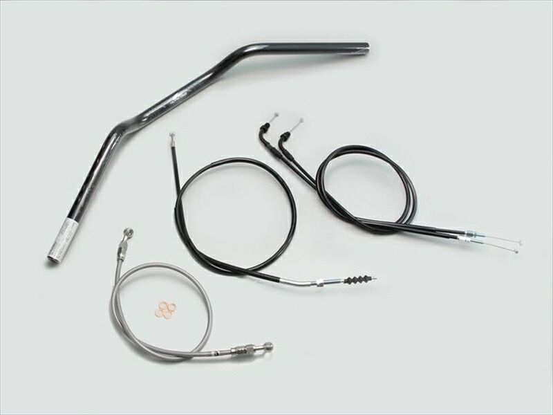 バイク用品 ハンドルハリケーン HURRICANE コンチ２型 ハンドルSETH016-002B 4936887651546取寄品｜バイク・バイク用品はとやグループ