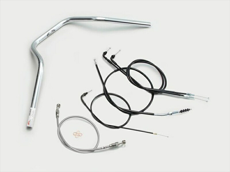 バイク用品 ハンドルハリケーン HURRICANE ＰＯＬＩＣＥ ４型 ハンドルSETH016-068C 4936887625059取寄品｜バイク・バイク用品はとやグループ