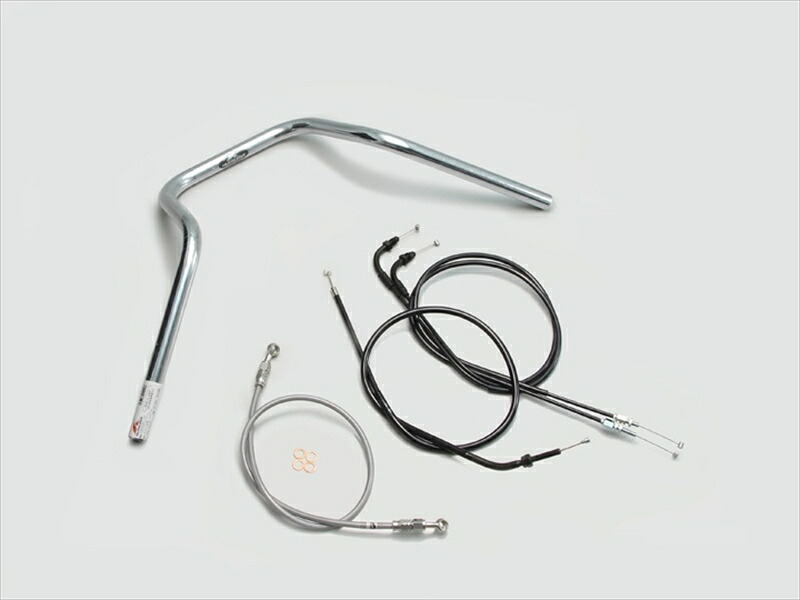 バイク用品 ハンドル ハリケーン HURRICANE ナロー５型 ハンドルSET H024-049C 4936887010084 取寄品 13,351円