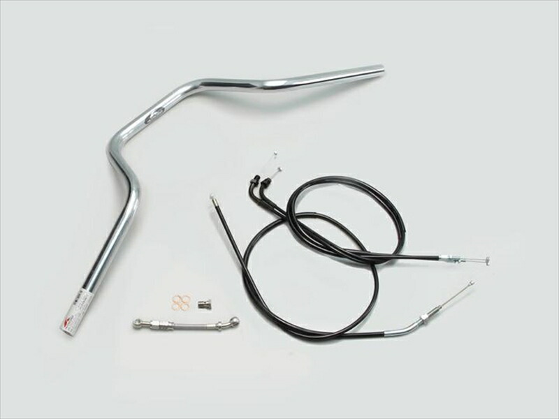 バイク用品 ハンドル ハリケーン HURRICANE ヨーロピアン４型 ハンドルSET H027-073C 4936887011159 取寄品