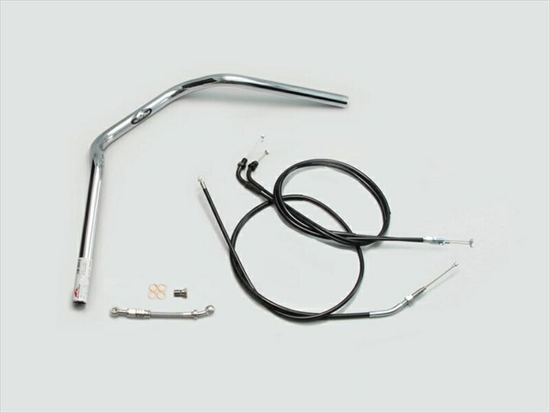 バイク用品 ハンドル ハリケーン HURRICANE ナロー２型 ハンドルSET H030-046C 4936887017861 取寄品