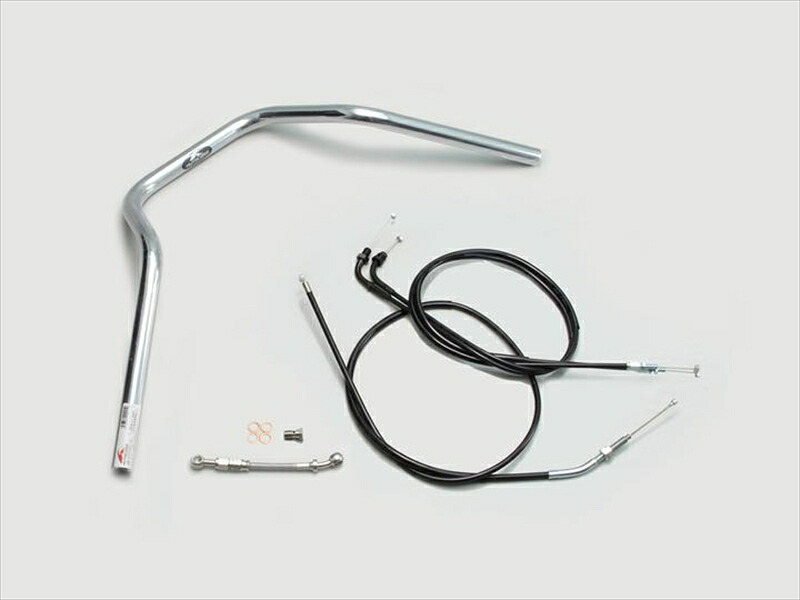 バイク用品 ハンドルハリケーン HURRICANE ナロー4型 ハンドルSETH030-048C 4936887017892取寄品|バイク・バイク用品はとやグループ
