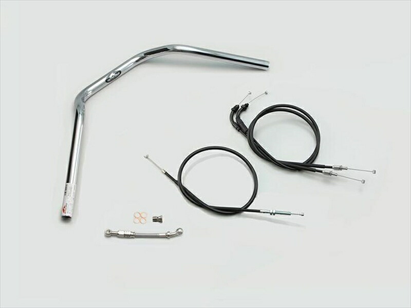 バイク用品 ハンドル ハリケーン HURRICANE ナロー２型 ハンドルSET H033-046C 4936887018615 取寄品