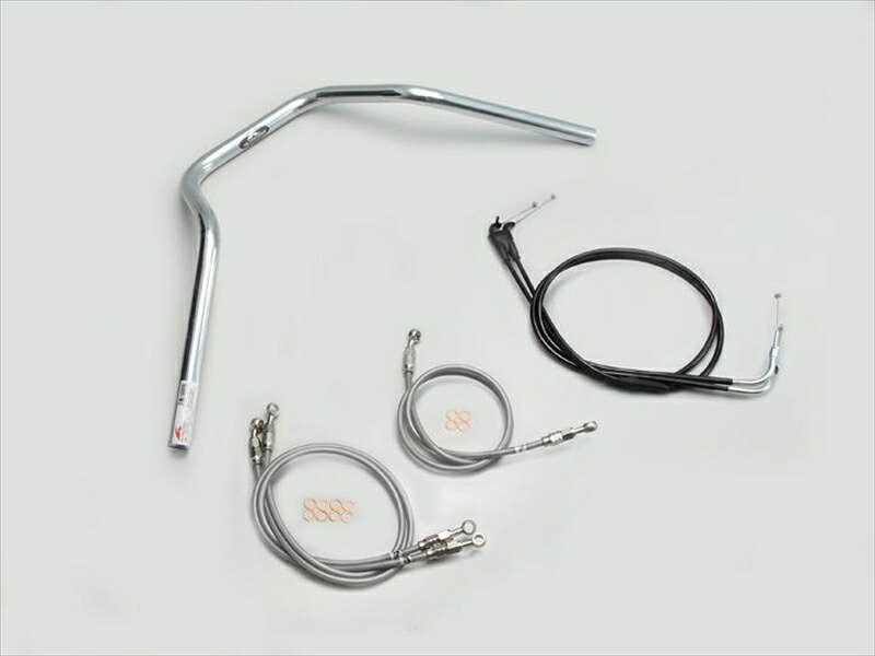 バイク用品 ハンドル ハリケーン HURRICANE ナロー４型 ハンドルSET H301-048C 4936887545647 取寄品