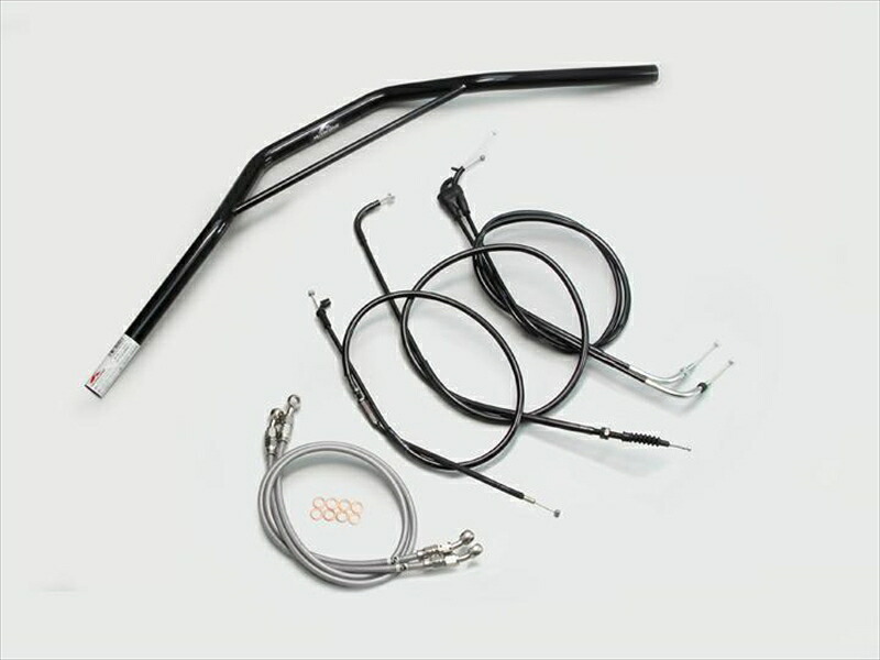 バイク用品 ハンドルハリケーン HURRICANE トラッカースペシャル ﾌﾞﾘｯｼﾞ付 ﾊﾝﾄﾞﾙSETH308-034B 4936887011890取寄品｜バイク・バイク用品はとやグループ