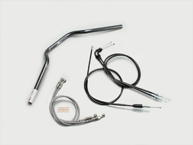 バイク用品 ハンドル ハリケーン HURRICANE ヨーロピアン１型 ハンドルSET H502-009B 4936887015324 取寄品