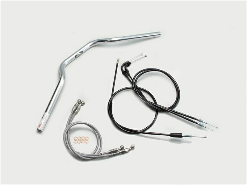 バイク用品 ハンドルハリケーン HURRICANE ヨーロピアン１型 ハンドルSETH502-009C 4936887176322取寄品｜バイク・バイク用品はとやグループ 18,652円