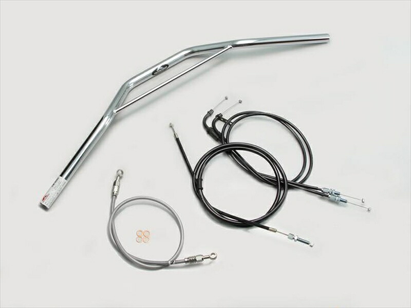 バイク用品 ハンドルハリケーン HURRICANE トラッカースペシャル ﾌﾞﾘｯｼﾞ付 ﾊﾝﾄﾞﾙSETH501-034C 4936887309669取寄品｜バイク・バイク用品はとやグループ