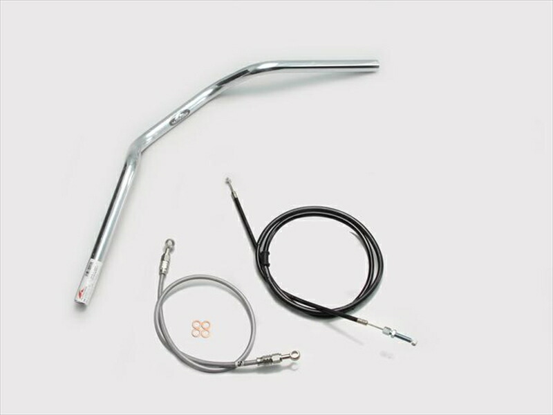 バイク用品 ハンドル ハリケーン HURRICANE ヨーロピアン２型 ハンドルSET H501-071C 4936887382358 取寄品