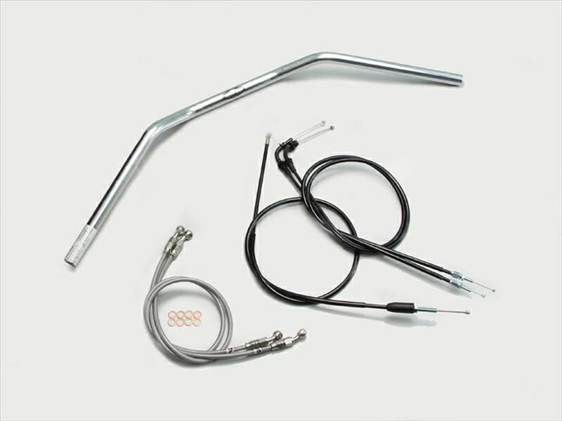 バイク用品 ハンドルハリケーン HURRICANE トラッカーLOW ハンドルSETH502-043C 4936887674651取寄品|バイク・バイク用品はとやグループ
