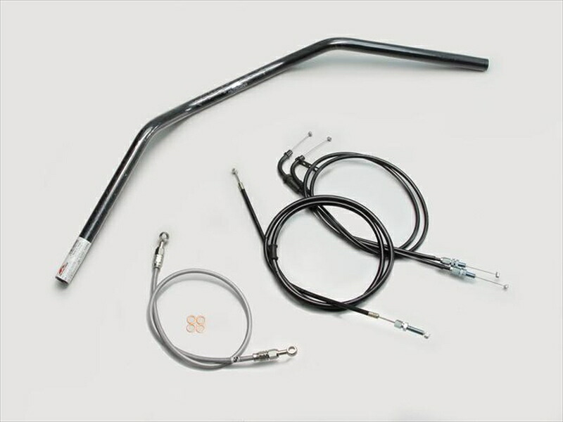 バイク用品 ハンドルハリケーン HURRICANE トラッカーＬＯＷ ハンドルSETH501-043B 4936887738421取寄品｜バイク・バイク用品はとやグループ