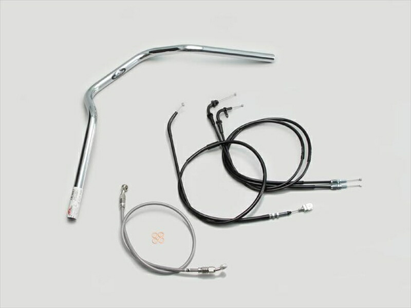 バイク用品 ハンドル ハリケーン HURRICANE ＰＯＬＩＣＥ ３型 ハンドルSET H506-067C 4936887067064 取寄品