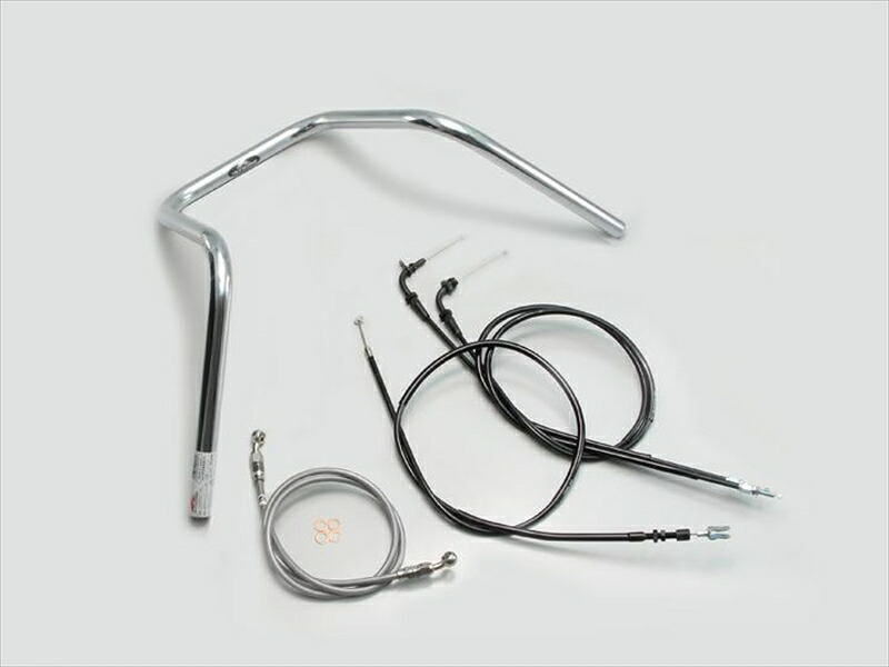 バイク用品 ハンドルハリケーン HURRICANE 300エイプハンガー3型 ハンドルSETH504-085C 4936887068207取寄品|バイク・バイク用品はとやグループ