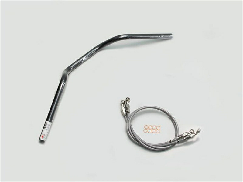 バイク用品 ハンドル ハリケーン HURRICANE ヨーロピアン２型 ハンドルSET H701-071B 4936887070835 取寄品