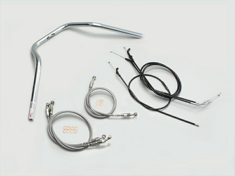 バイク用品 ハンドル ハリケーン HURRICANE ナロー４型 ハンドルSET H702-048C 4936887109481 取寄品