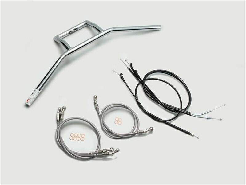 バイク用品 ハンドルハリケーン HURRICANE １７０Ｚ型 ハンドルSETH703-105C 4936887117400取寄品｜バイク・バイク用品はとやグループ 29,099円