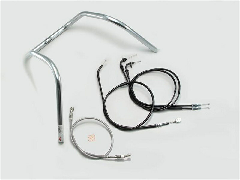 バイク用品 ハンドルハリケーン HURRICANE 360シックスベンド ハンドルSETH506-088C 4936887448405取寄品|バイク・バイク用品はとやグループ
