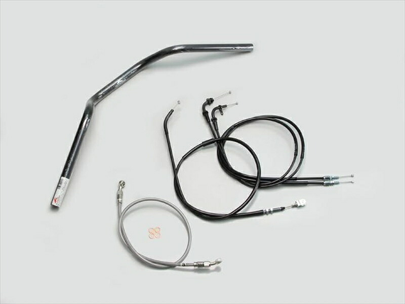 バイク用品 ハンドルハリケーン HURRICANE ヨーロピアン２型 ハンドルSETH506-071B 4936887534054取寄品｜バイク・バイク用品はとやグループ 12,985円