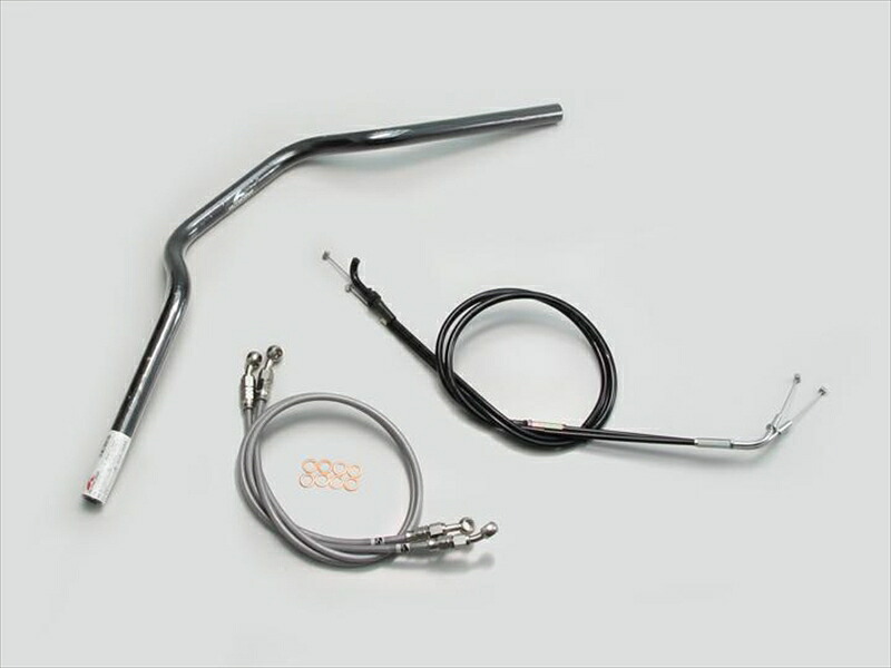 バイク用品 ハンドルハリケーン HURRICANE ヨーロピアン１型 ハンドルSETH704-009B 4936887564785取寄品｜バイク・バイク用品はとやグループ