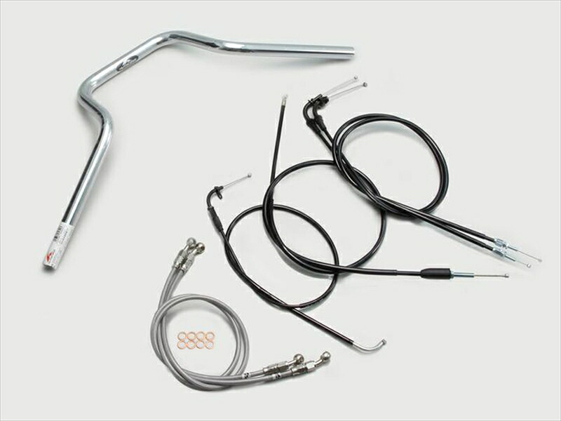 バイク用品 ハンドルハリケーン HURRICANE クォーター4型 ハンドルSETH502-904C 4936887878202取寄品|バイク・バイク用品はとやグループ