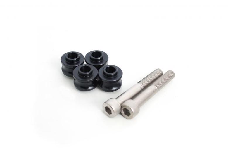 バイク用品 ブレーキ クラッチHYPERPRO ハイパープロ オフセットカラー14mmBLK＆クロモリCボルト GALE SPEED 4POT用 ボルト M10xP1.25 75mm 各4個入22900186B 4538792895031｜バイク・バイク用品はとやグループ