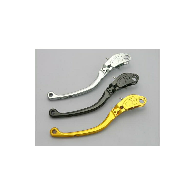 バイクパーツ ハンドル ケイファクトリー 可倒式ビレットクラッチレバー 000HZBX042T 4548664178681