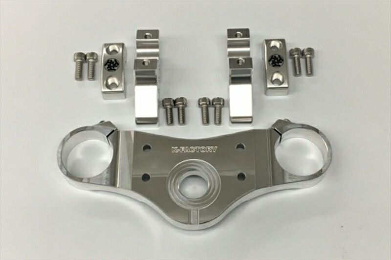 正規激安 K Factory ハンドルケイファクトリー バイク用品 トップブリッジ セール 取寄品 F28 6用263xzbt024h 19 Katana シルバー 車用品 バイク用品 バイク用品 Cr