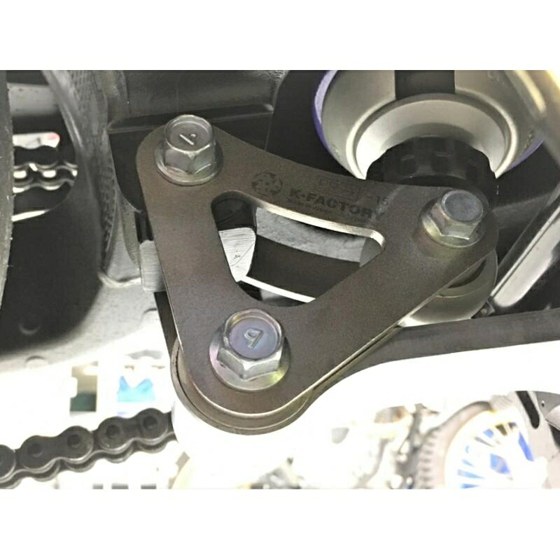 バイクパーツ ケイファクトリー リンクプレート -5mm ステンレス263VZBN016Z 4582215620489｜バイク・バイク用品はとやグループ