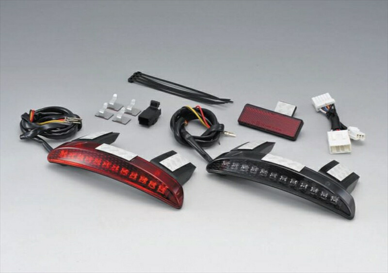 バイクパーツ 電装系KIJIMA(キジマ) テールランプキット LEDスリム/RED HD-014194934154812430|バイク・バイク用品はとやグループ