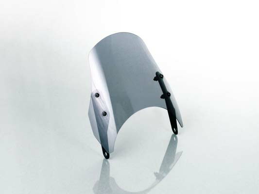 【5日前後で発送】バイク用品 外装 KITACO キタコ ミニエアロバイザー type2 スモーク 汎用 603-0500100 4990852072910