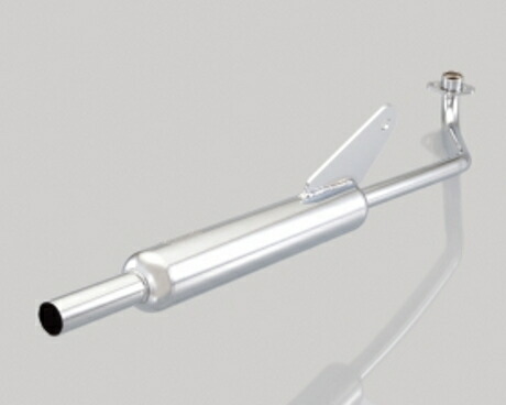 自動二輪車用優雅さ マフラKITACO キタコ キャブトンマフラー メッキ