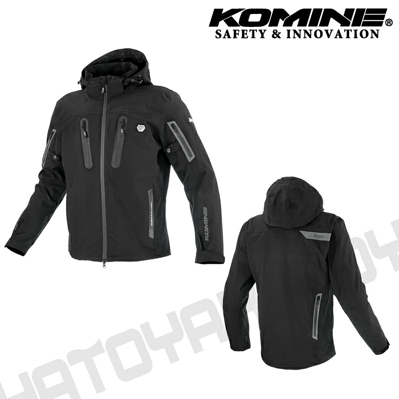 【5日前後で発送】バイクジャケットKOMINE(コミネ) JK-185 エニグマG2 WPパーカ Black 5XLB 07-185大きいサイズ メンズ(男性) ブラック｜バイク・バイク用品はとやグループ