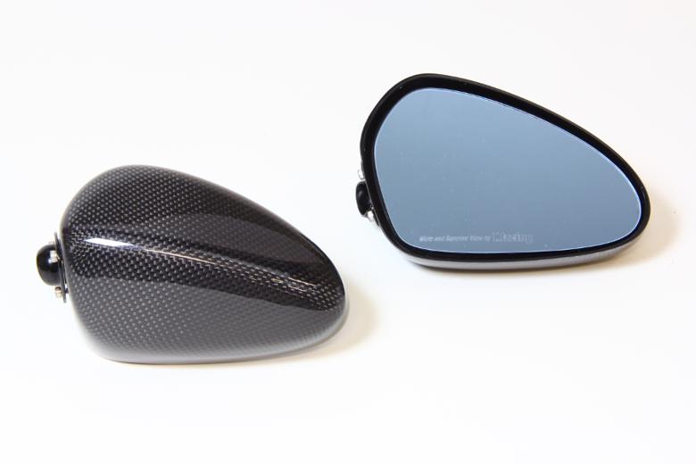バイクパーツ MAGICAL RACING(マジカルレーシング) レーサーレプリカミラーTYPE2 B-E BK A01-TWRK-B1010 4547567341055 アヤオリ カーボンミラー