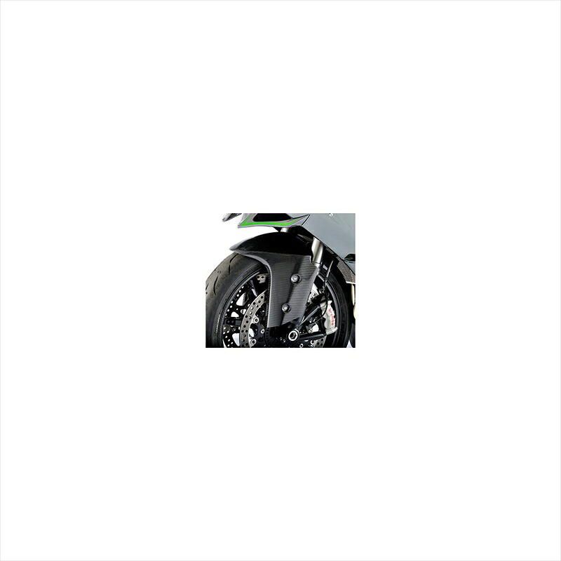 バイクパーツ MAGICAL RACING(マジカルレーシング) フロントフェンダー FG付 FRP/黒 001-H22014-4001 4549950756910 Ninja H2 14-/ZX-10R 21-