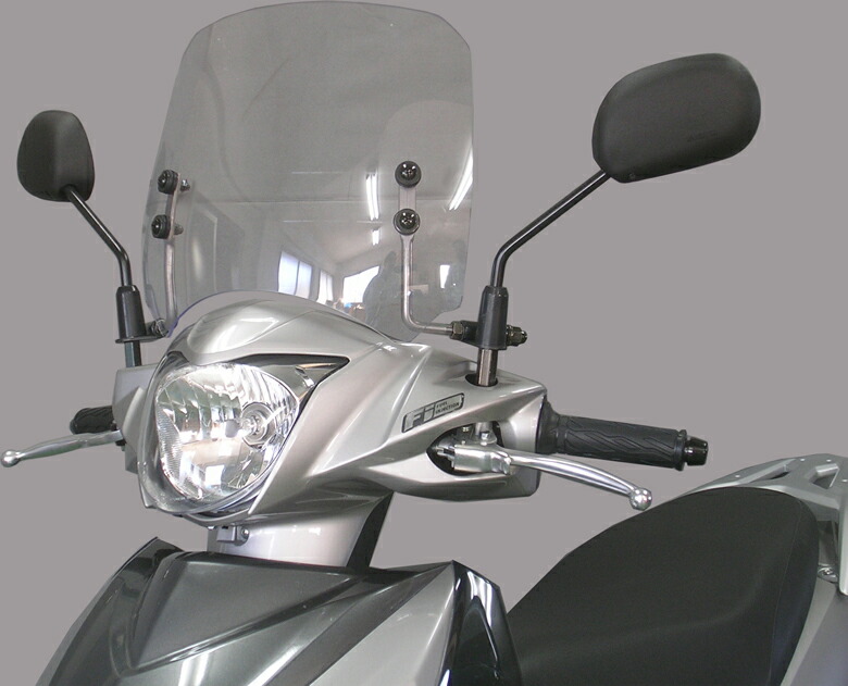 【5日前後で発送】 【旭風防】【シールド】【バイク用】ショートバイザー ADDRESS アドレス110（EBJ-CE47A）【AD-38】