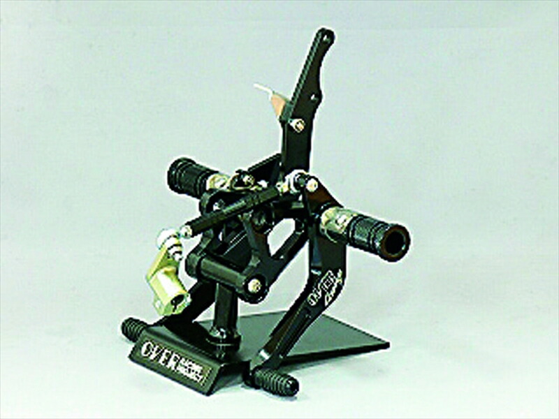 バイク用品ステップOVERRACINGオーバーレーシングバックステップBLKAPE50100-08(ドラム)51-111-01B4539770096624取寄品セール