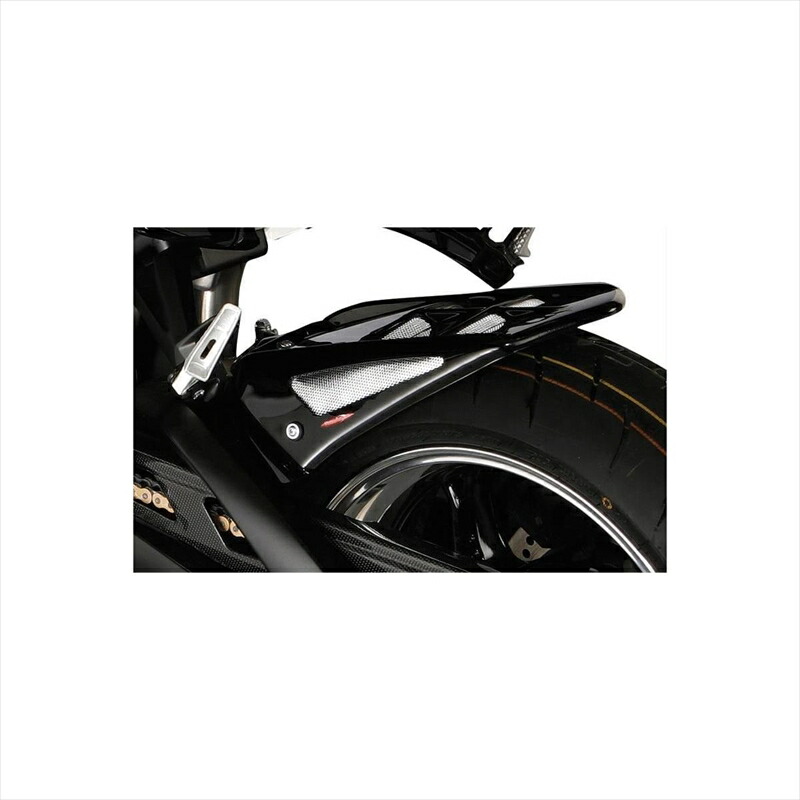 バイクパーツ 外装 パワーブロンズ リアフェンダー BLK/メッシュSLV 201-S107-603 4548664500093 B-KING 07-11