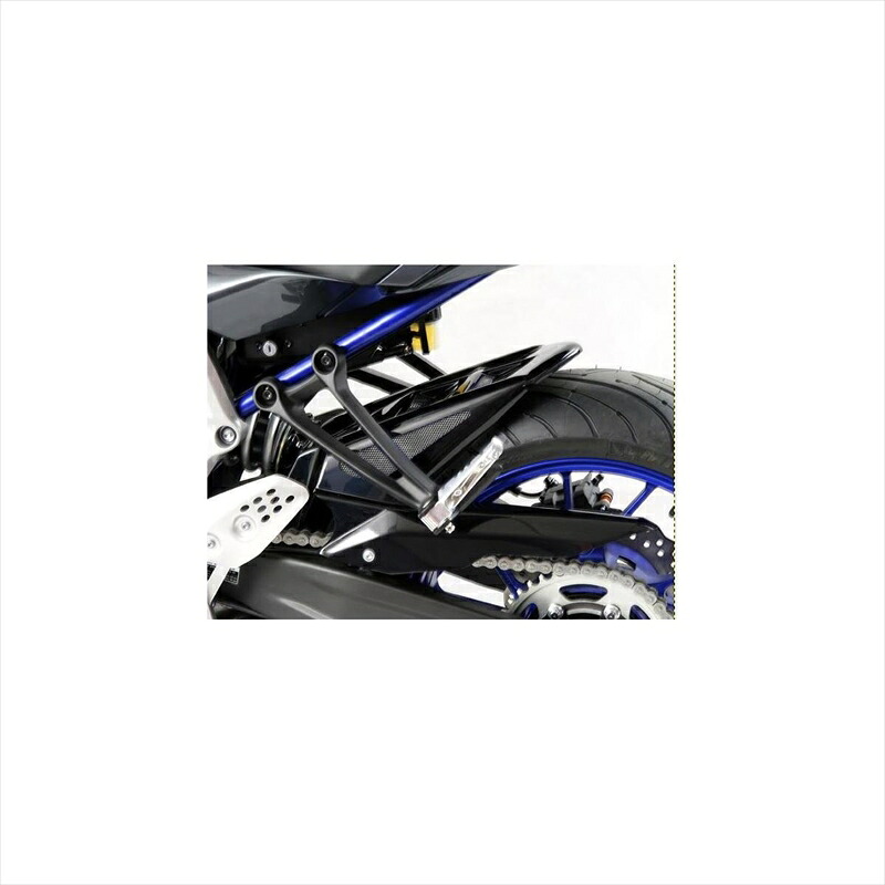 バイクパーツ 外装 パワーブロンズ Rフェンダー BLK/メッシュSLV 201-Y107-603 4548916243778 MT-07
