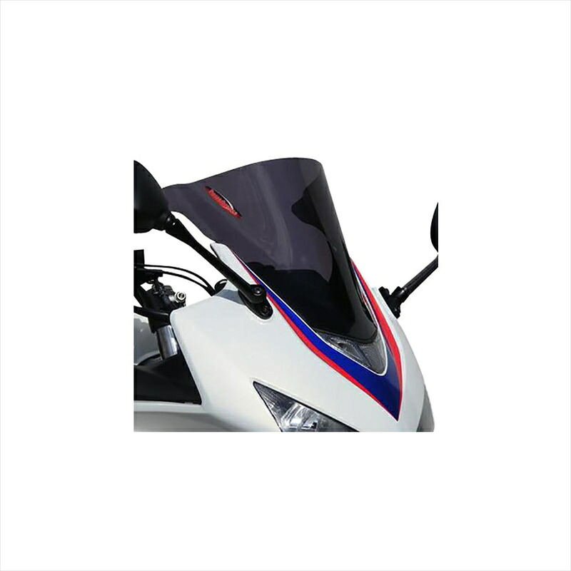 バイクパーツ 外装パワーブロンズ エアフロースクリーン ダークスモーク400-H135-002 4548916385546CBR400R 13-15|バイク・バイク用品はとやグループ