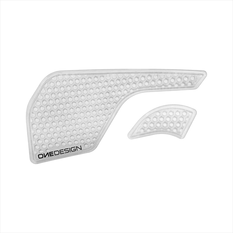 バイクパーツ 外装 ワンデザイン タンクサイドパッド HDR クリア HDR250 4549950795919 Tiger800 XR/XRx/XRT 18-20