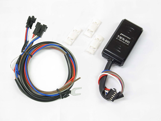 バイク用品 電装系 Protec プロテック TWN-001ツインインジェクターアダプター 11282 DG-329用 11293 4961421412703 取寄品