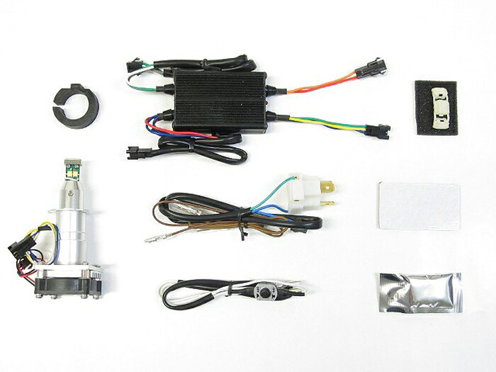 バイク用品 電装系 Protec プロテック LB7W-H3 LEDバルブ H7汎用 Hi側用 Hi Lo 20w 20w 3000k ハロゲン色 65046 4961421414820