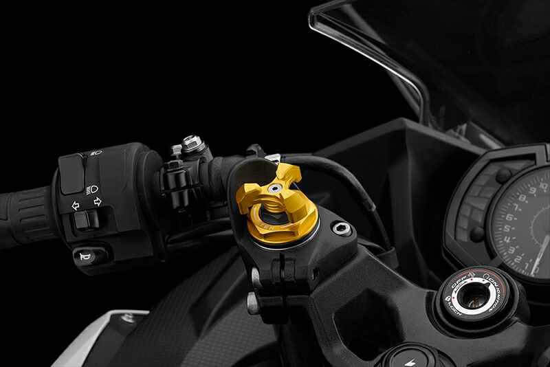 バイクパーツ BIKERS(バイカーズ) フロントフォークアジャスター ライトゴールド H0311-LGD 4549950836810