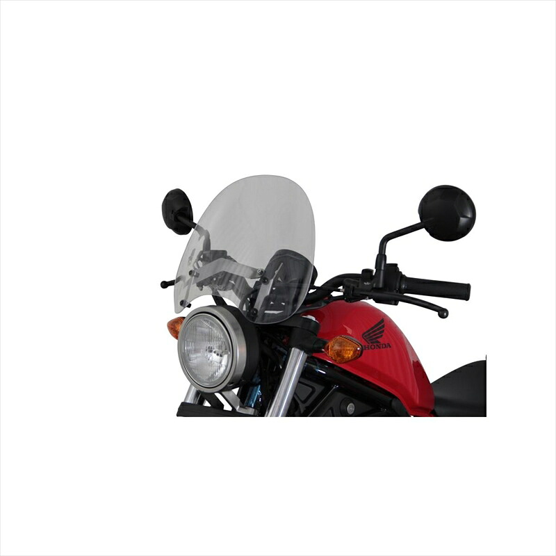 バイクパーツ MRA(エムアールエー) スクリーン ツーリング クリア 4025066165926 4549950959243 Rebel250/500 17-19