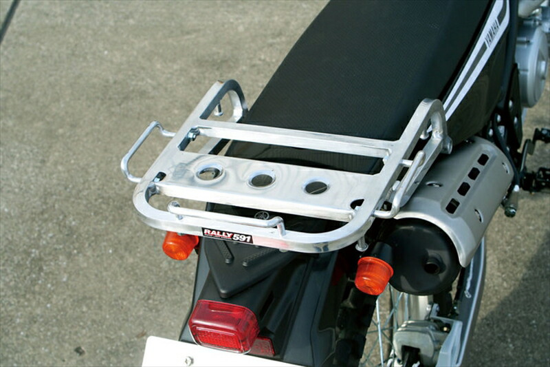 【5日前後で発送】バイク用品 ケース（バッグ） キャリア ROUGH&ROAD ラフ＆ロード RALLY591 アルミリアキャリア SEROW250 RY59125 4580332543896
