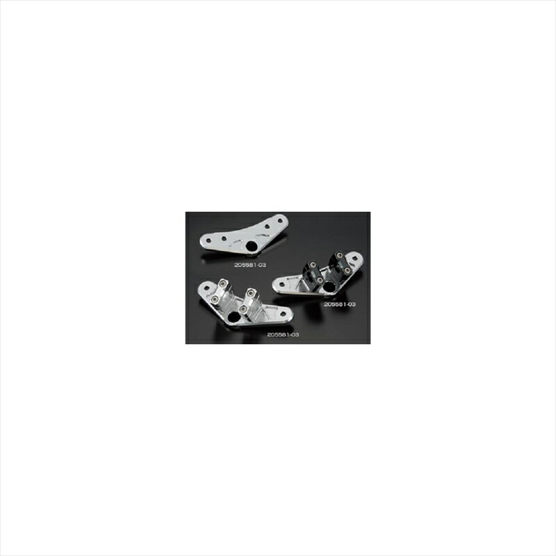 バイクパーツ ハンドル シフトアップ ビレットトップブリッジ Pハンドル 205580-09 4582246486597 GM モンキー