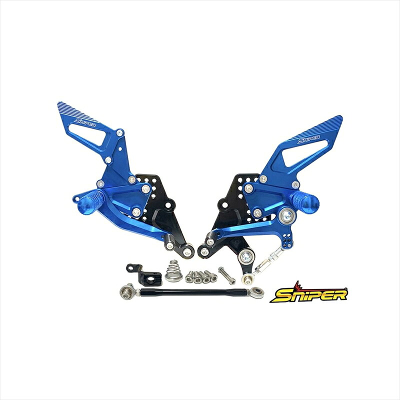 バイクパーツ ステップ スナイパー バックステップ ブルー SP0096BL 4589993472408 CBR250RR MC51